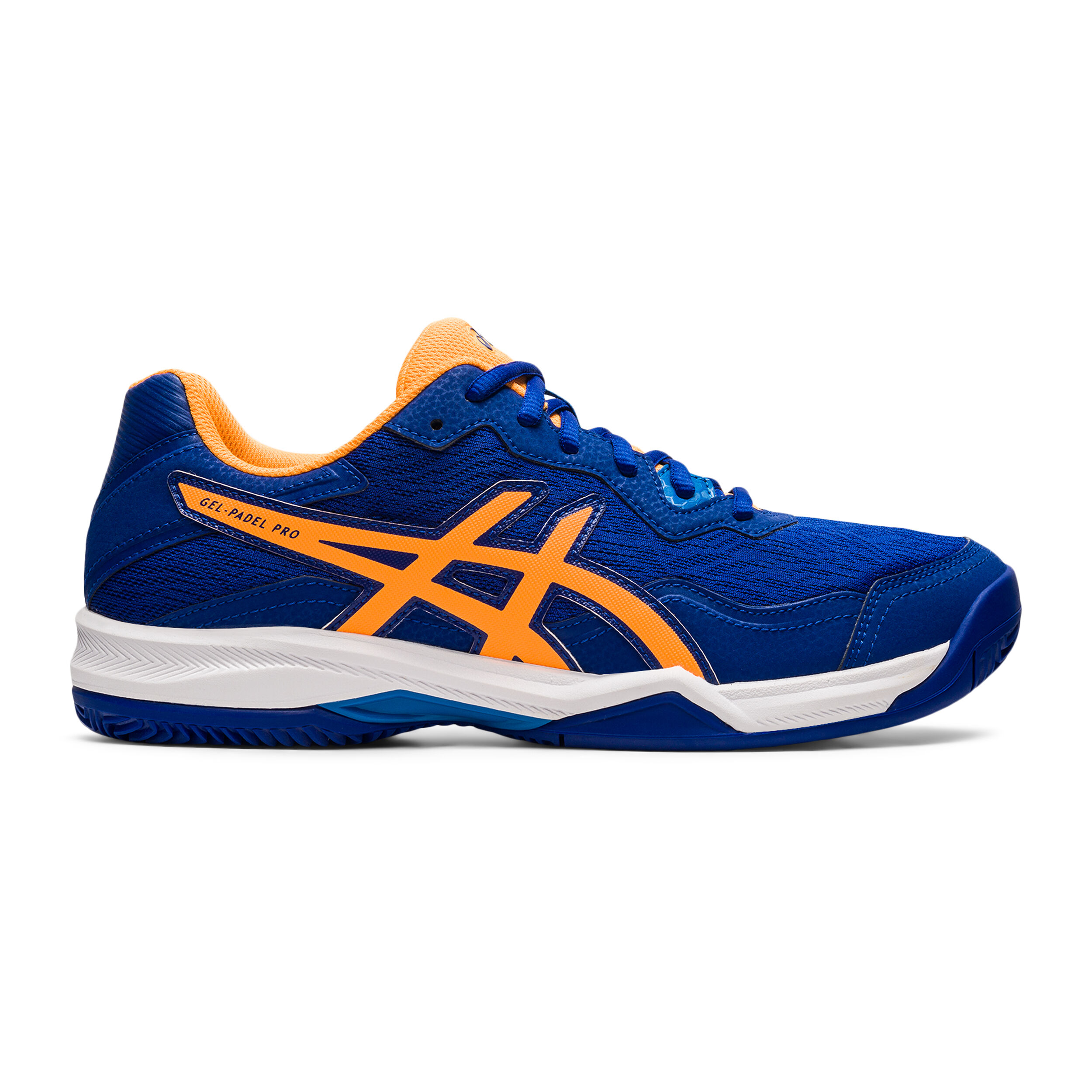 Buy ASICS Gel Padel Pro 4 Padel Shoe Men Blue Orange online Padel Point COM