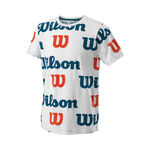 Wilson All Over Logo Tech Tee