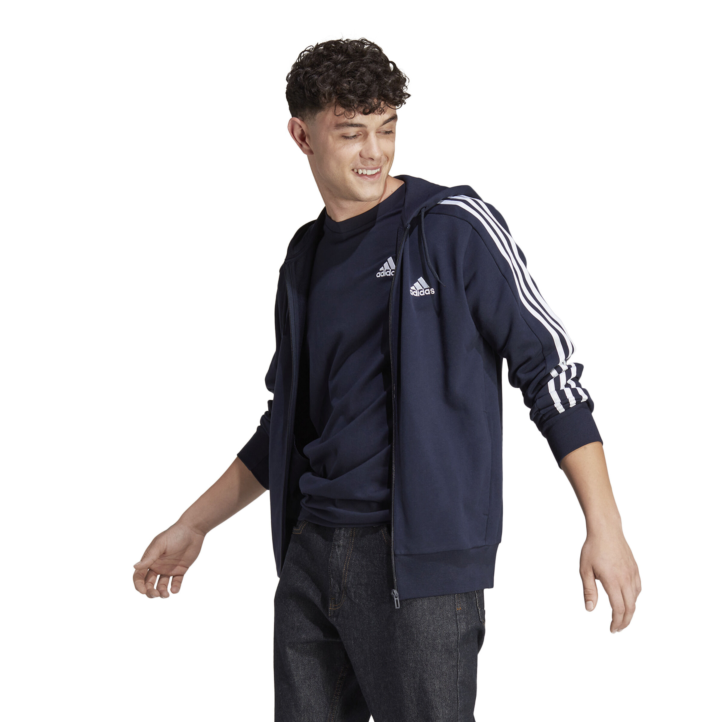 Adidas must have french terry logo hoodie shop