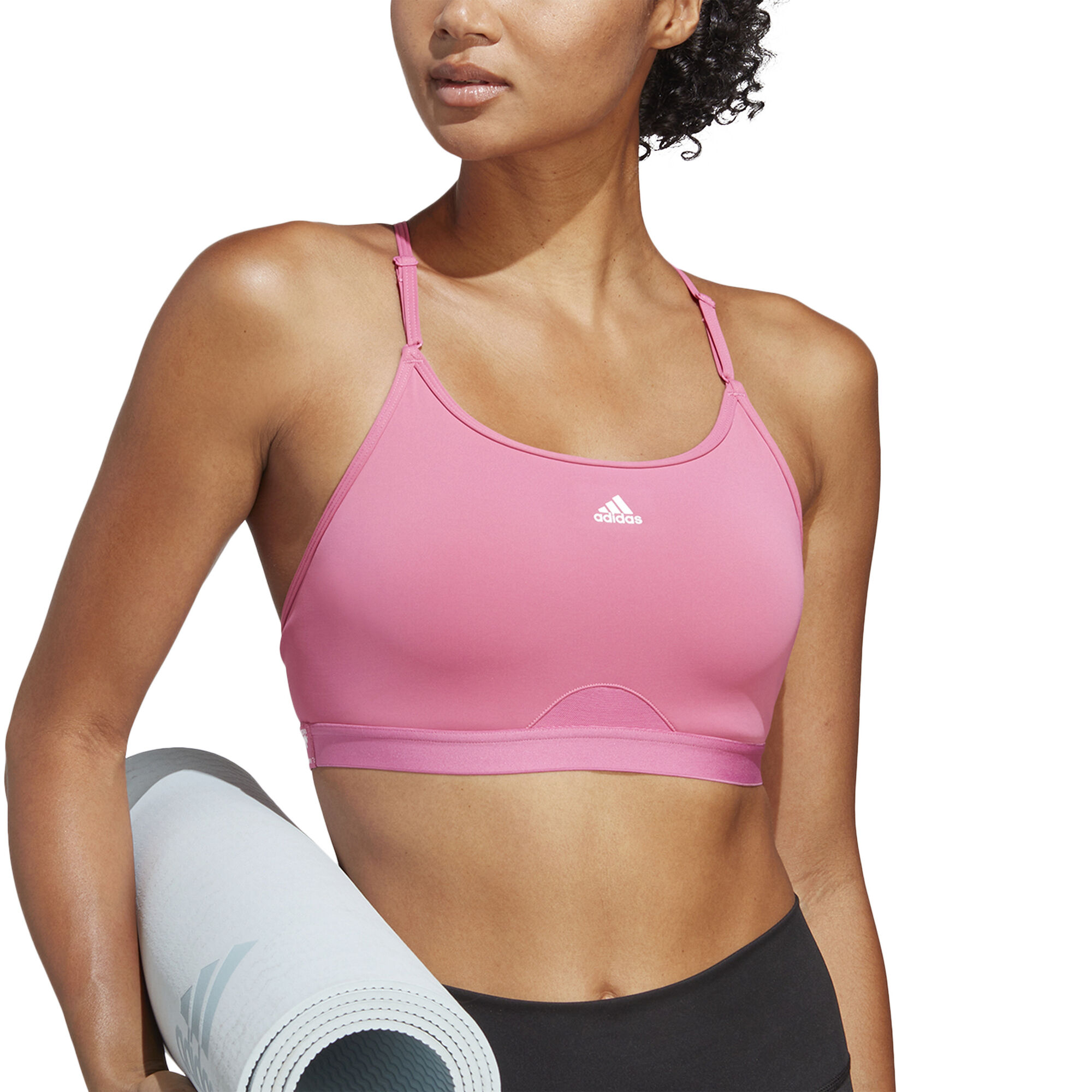 Buy adidas Training Aeroreact Training Light-Support Sport-BH Sports Bras  Women Pink online