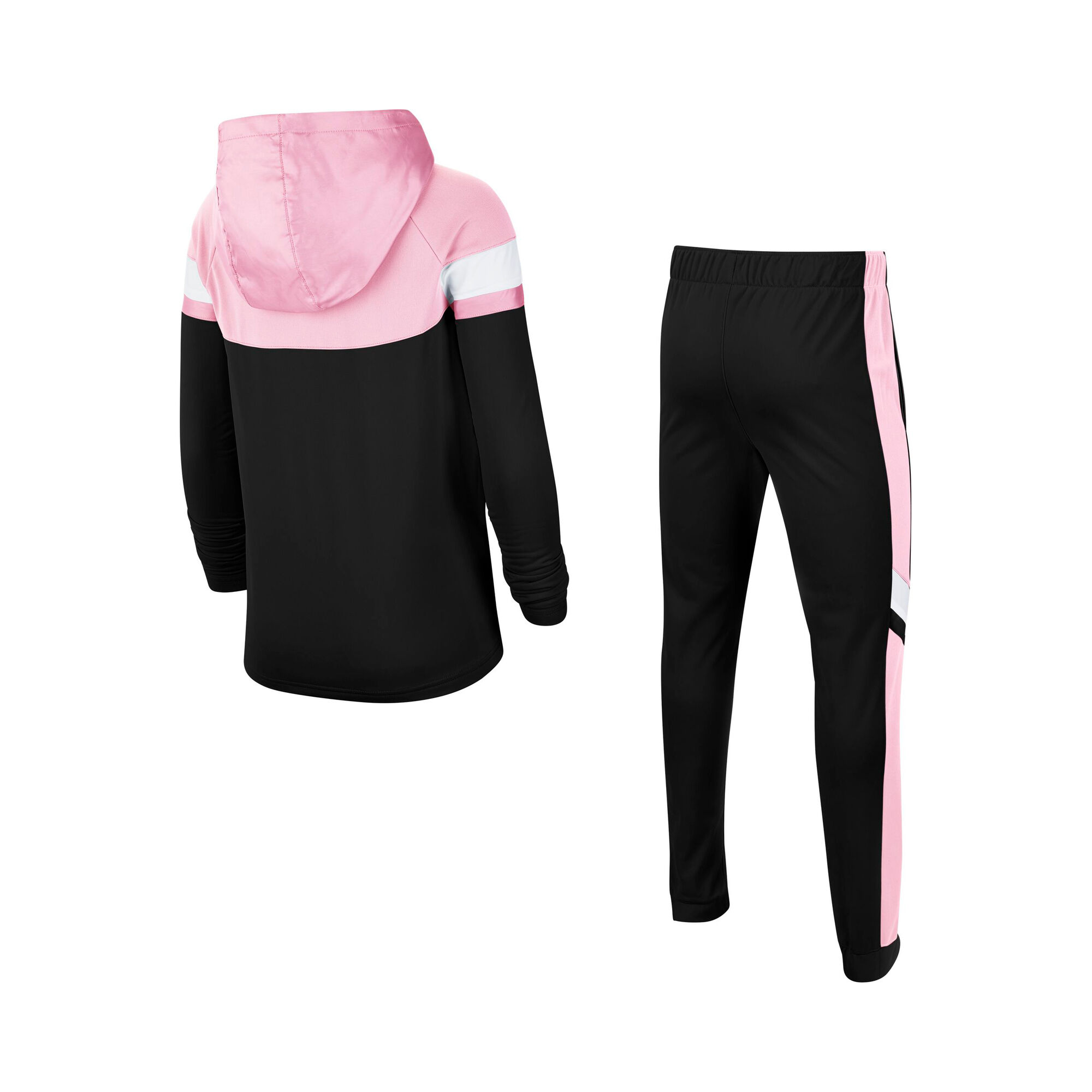 Rosa Trainingsanzug Nike 152 Nike Sportswear Tracksuit Girls Black