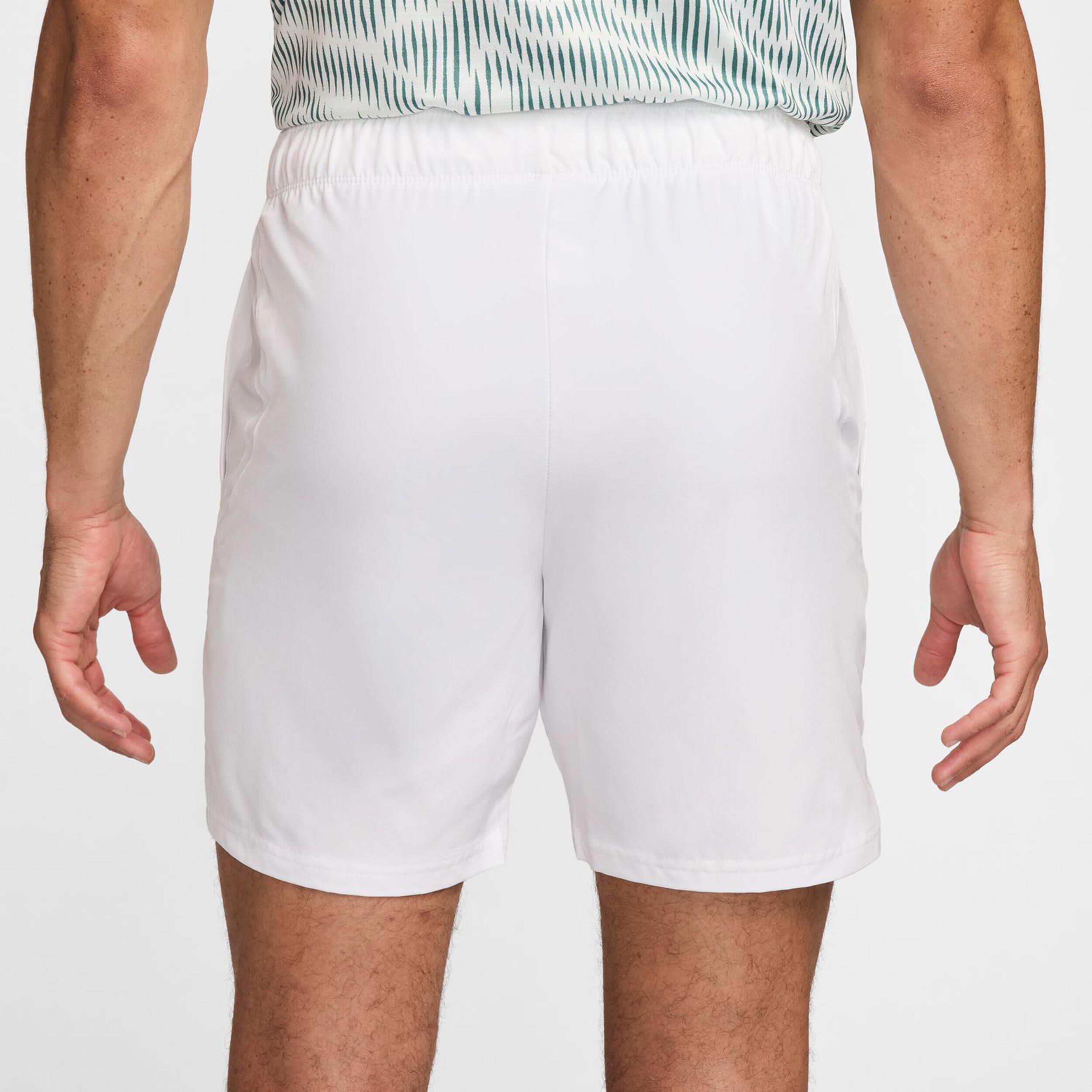 nike mid length shorts