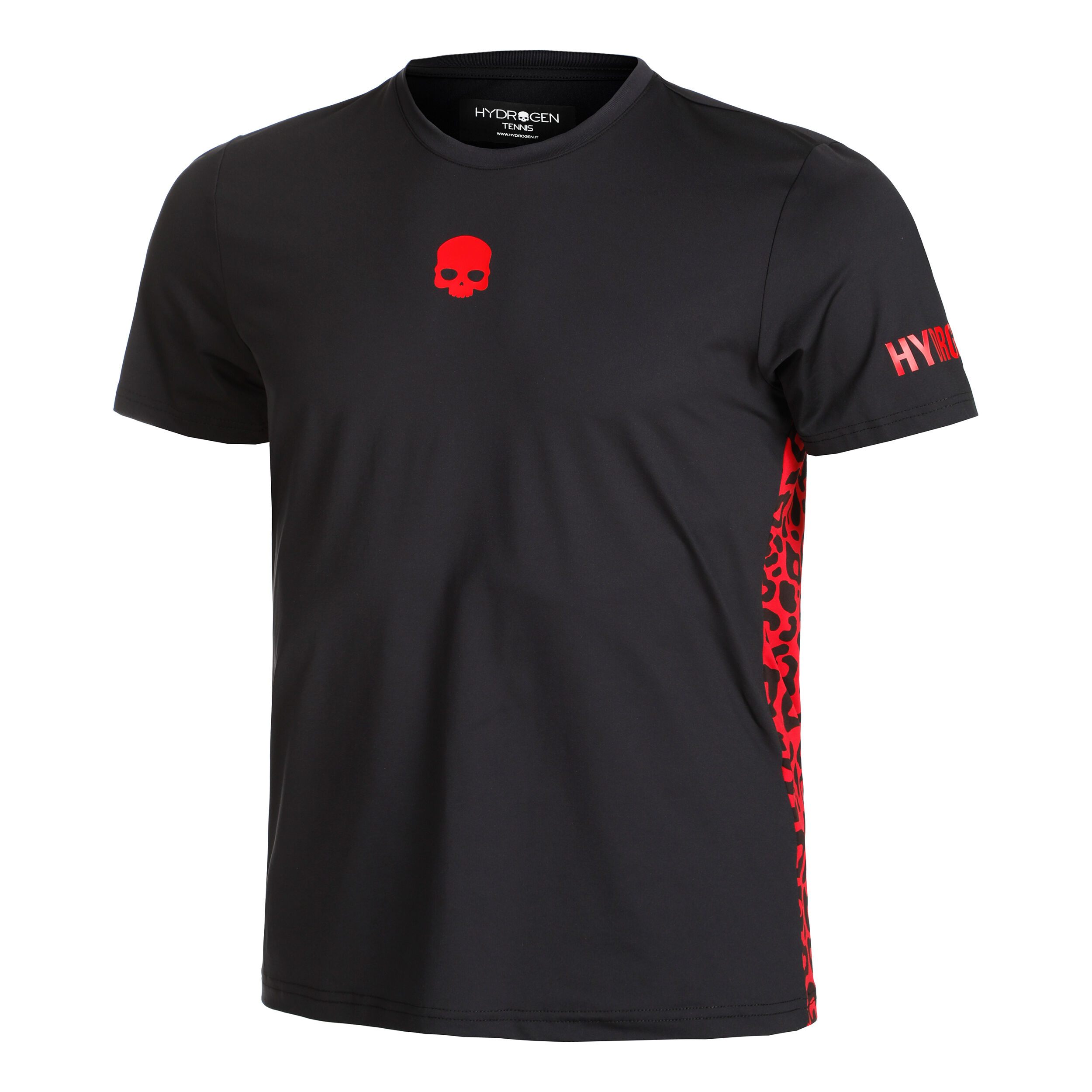 Buy Hydrogen Tech Panther T Shirt Men Black Red online Padel