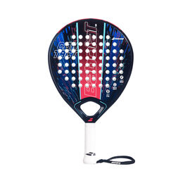 The parts of a padel racket