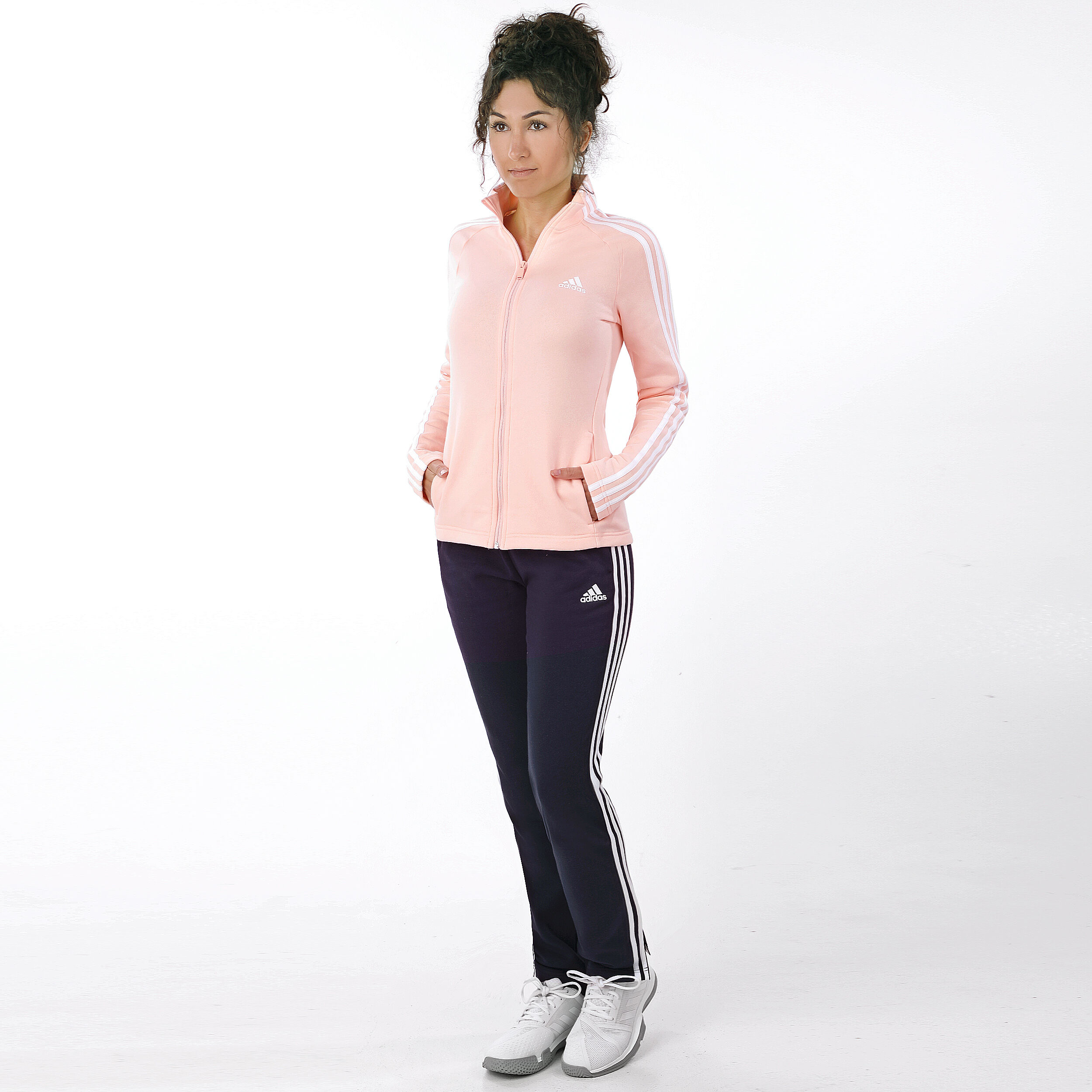 Adidas cotton tracksuit womens online