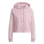 adidas 3-Stripes FT Crop Hoody