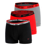 Nike Clothing Nike Everyday Stretch Trunk Boxer shorts 3 Pack Men - black, red