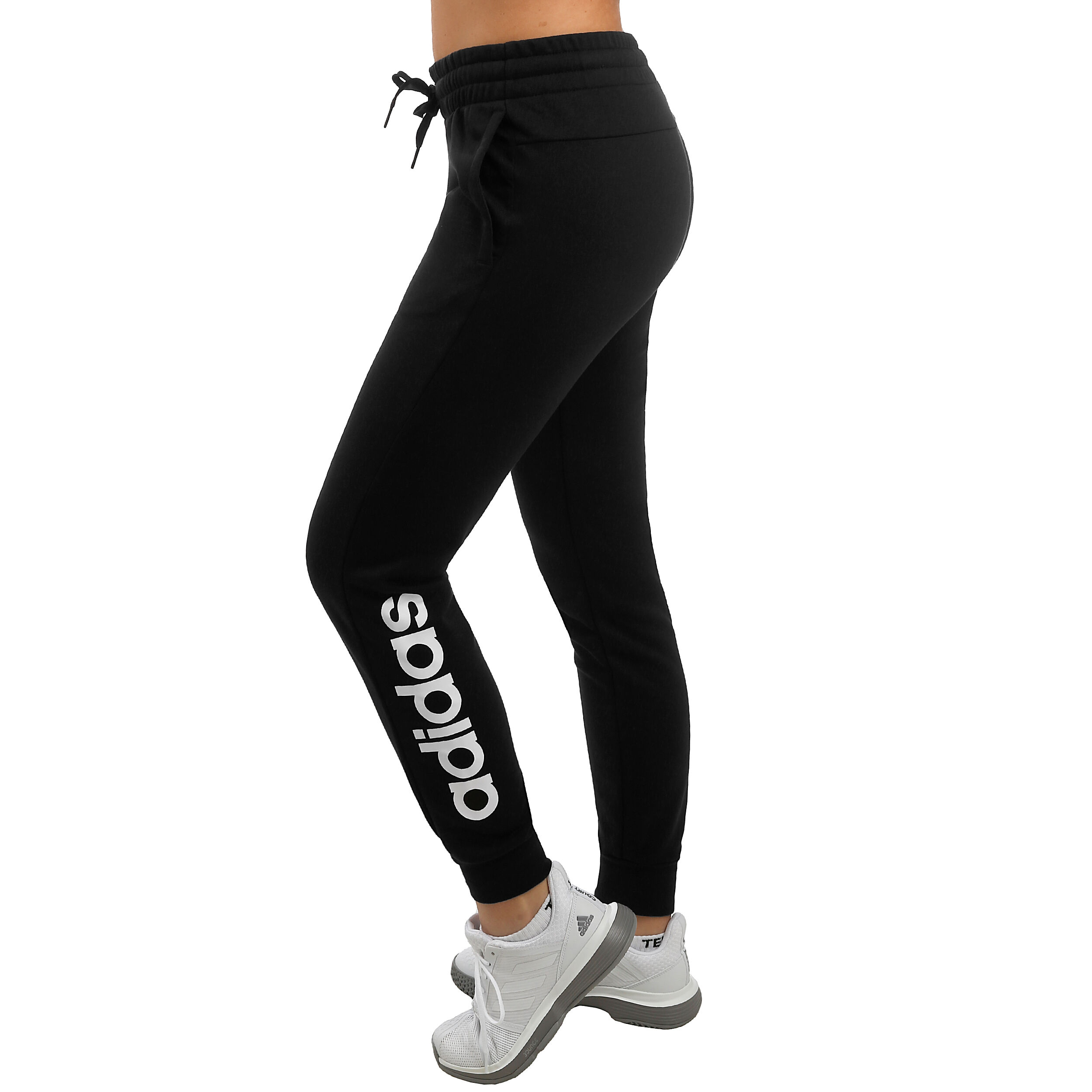 Buy adidas Essentials Linear Loos Training Pants Women Black