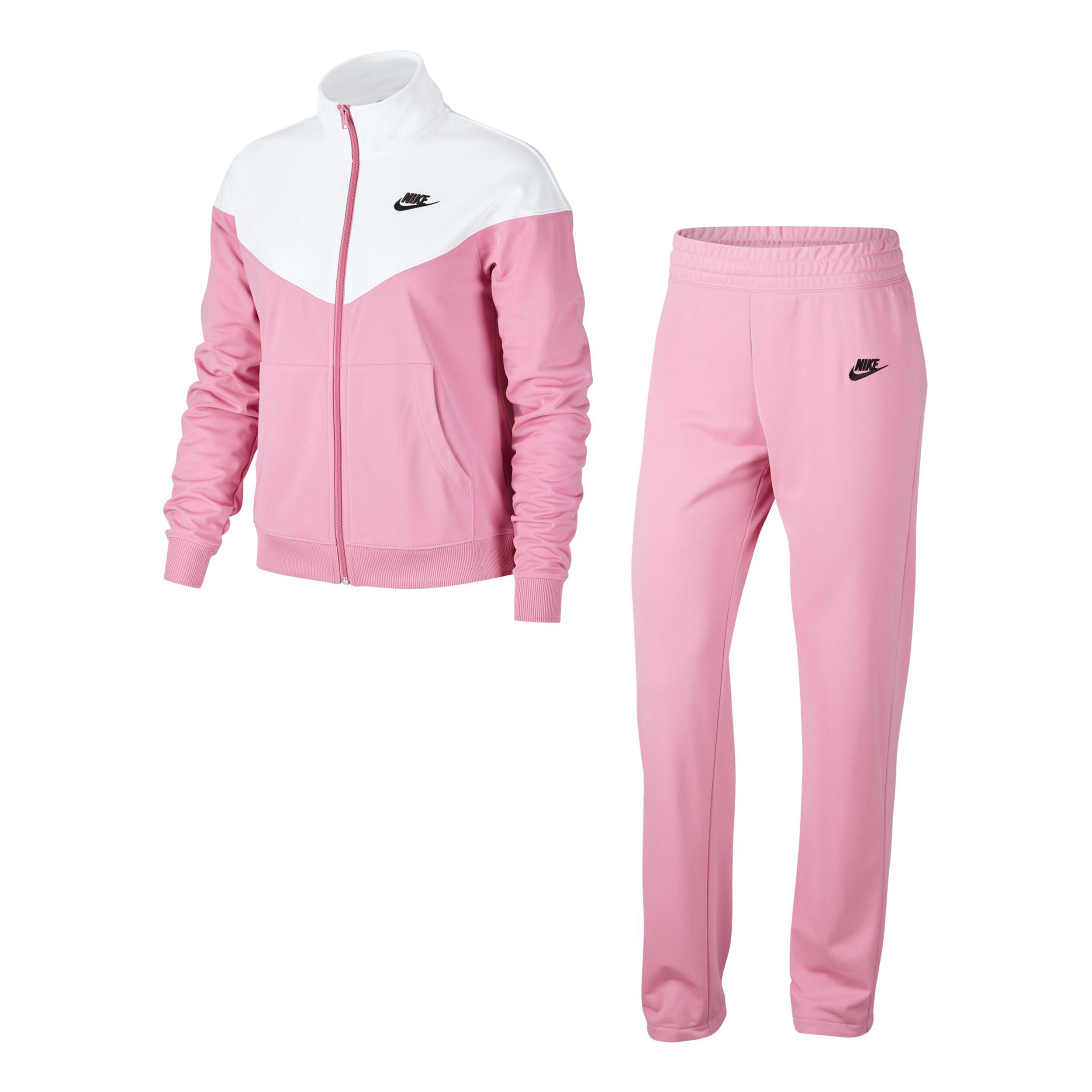 nike pink track suit
