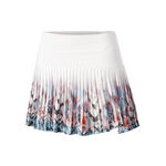 Lucky in Love Hi-Retro Color Block Pleated Skirt