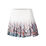 Hi-Retro Color Block Pleated Skirt