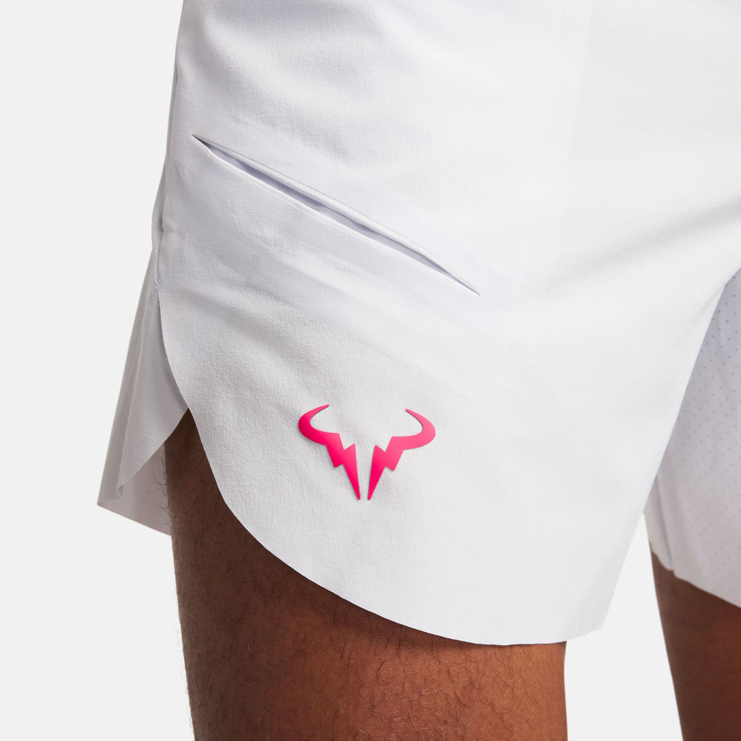 Buy Nike RAFA Dri-Fit Advantage 7in Shorts Men White, Pink
