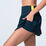 Racer Rib Pleated Skirt