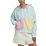 Color Block Bomber Sweatjacket