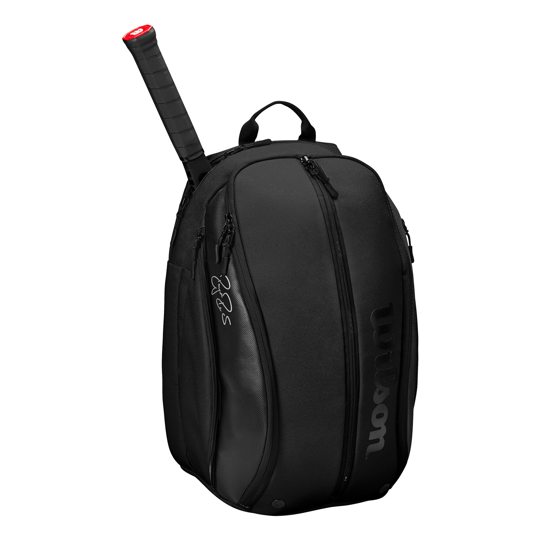 Buy Wilson Federer DNA Backpack Black Schwarz Gl nzend online