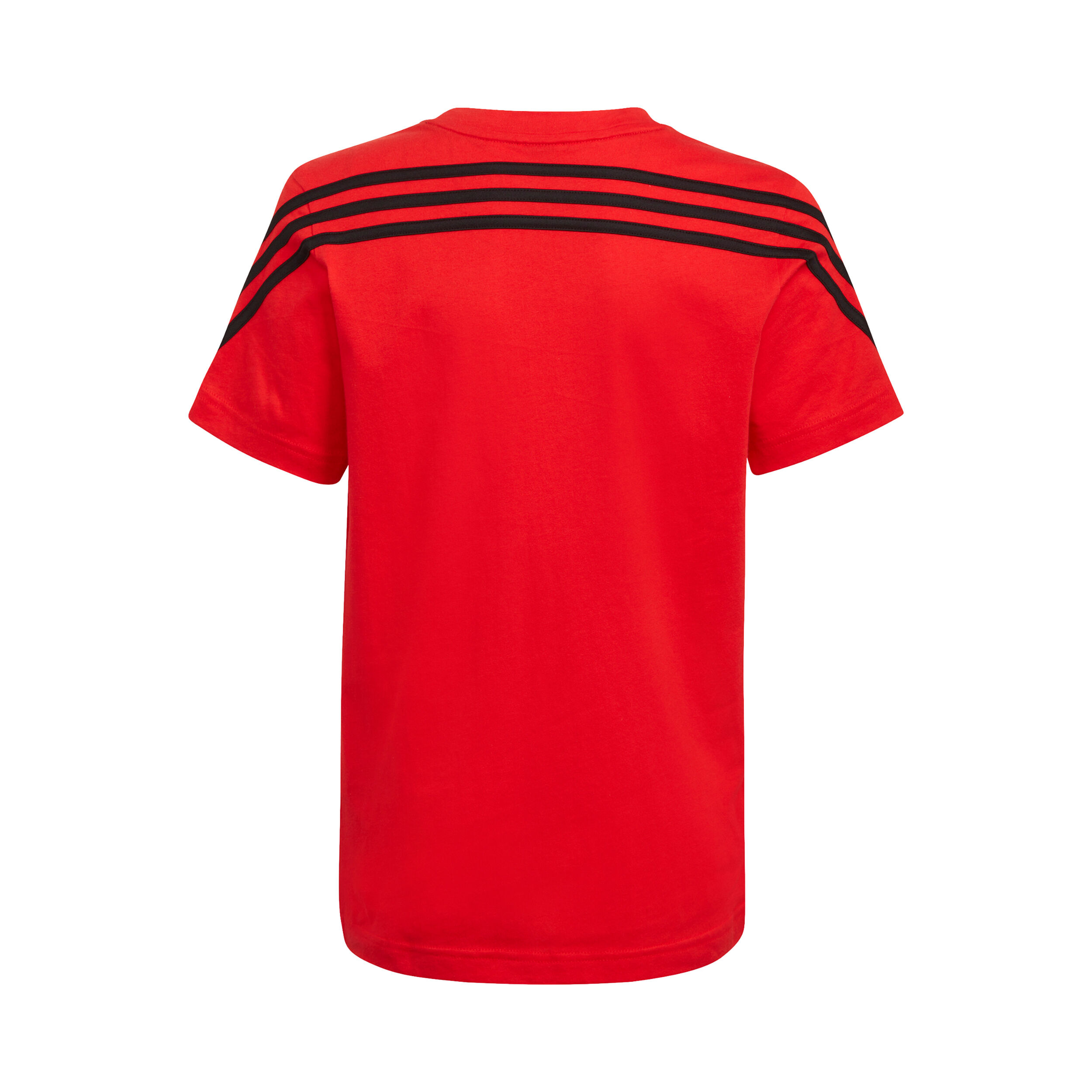 Tee shirt adidas 3 stripes rouge deals