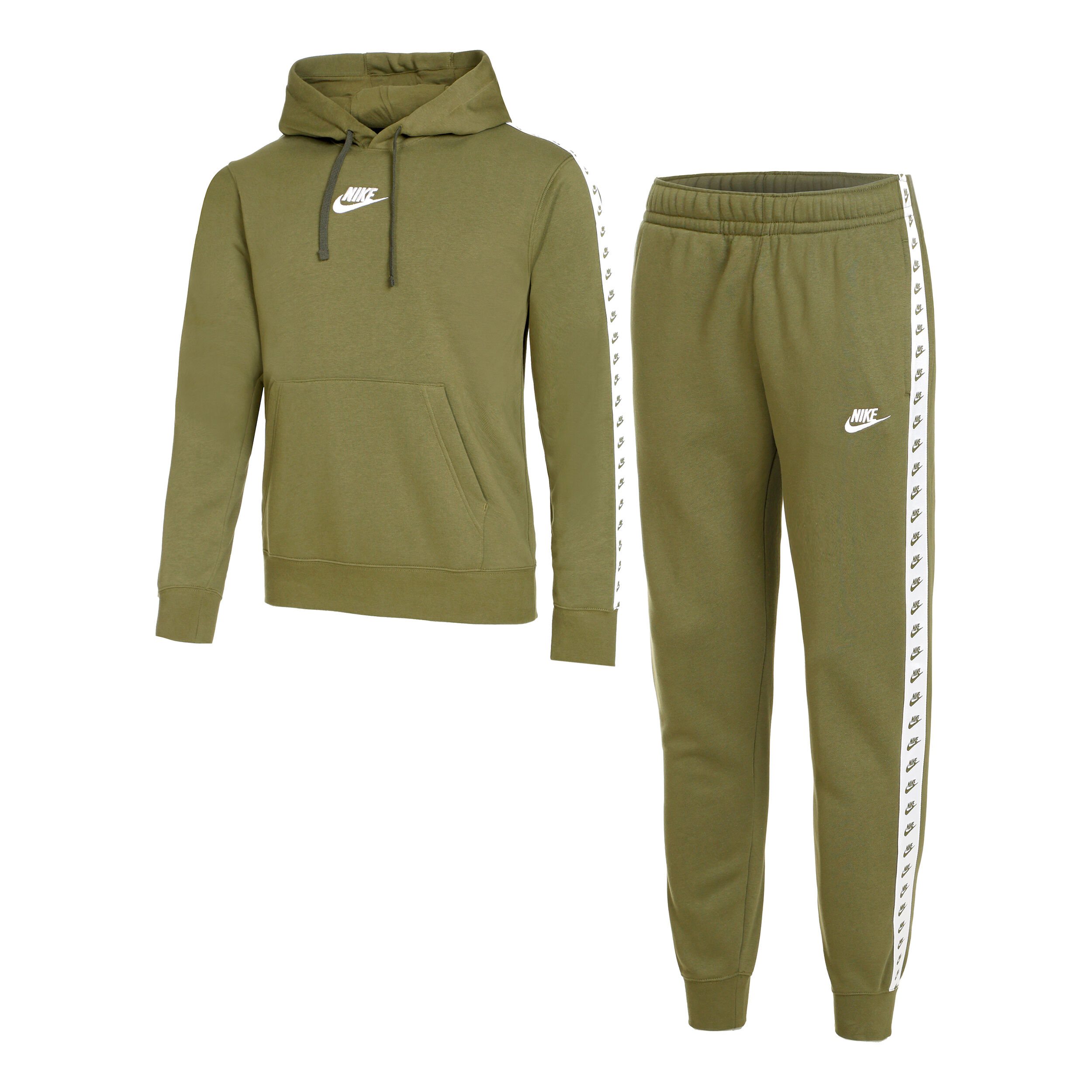 Green nike tracksuit store junior
