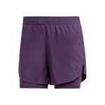 adidas Clothing adidas MIN 2in1 Shorts Women-violet