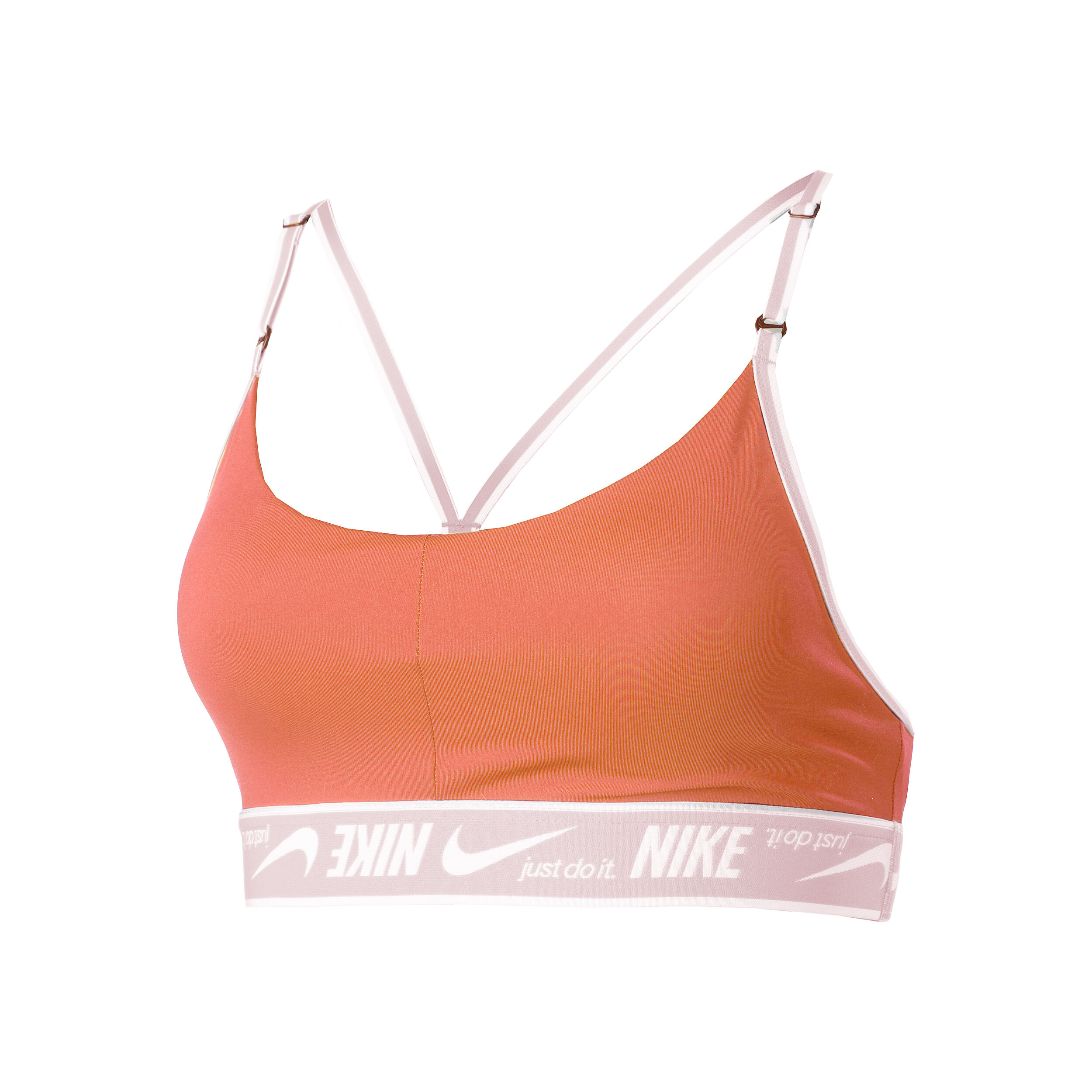 Nike sports bra orange hotsell