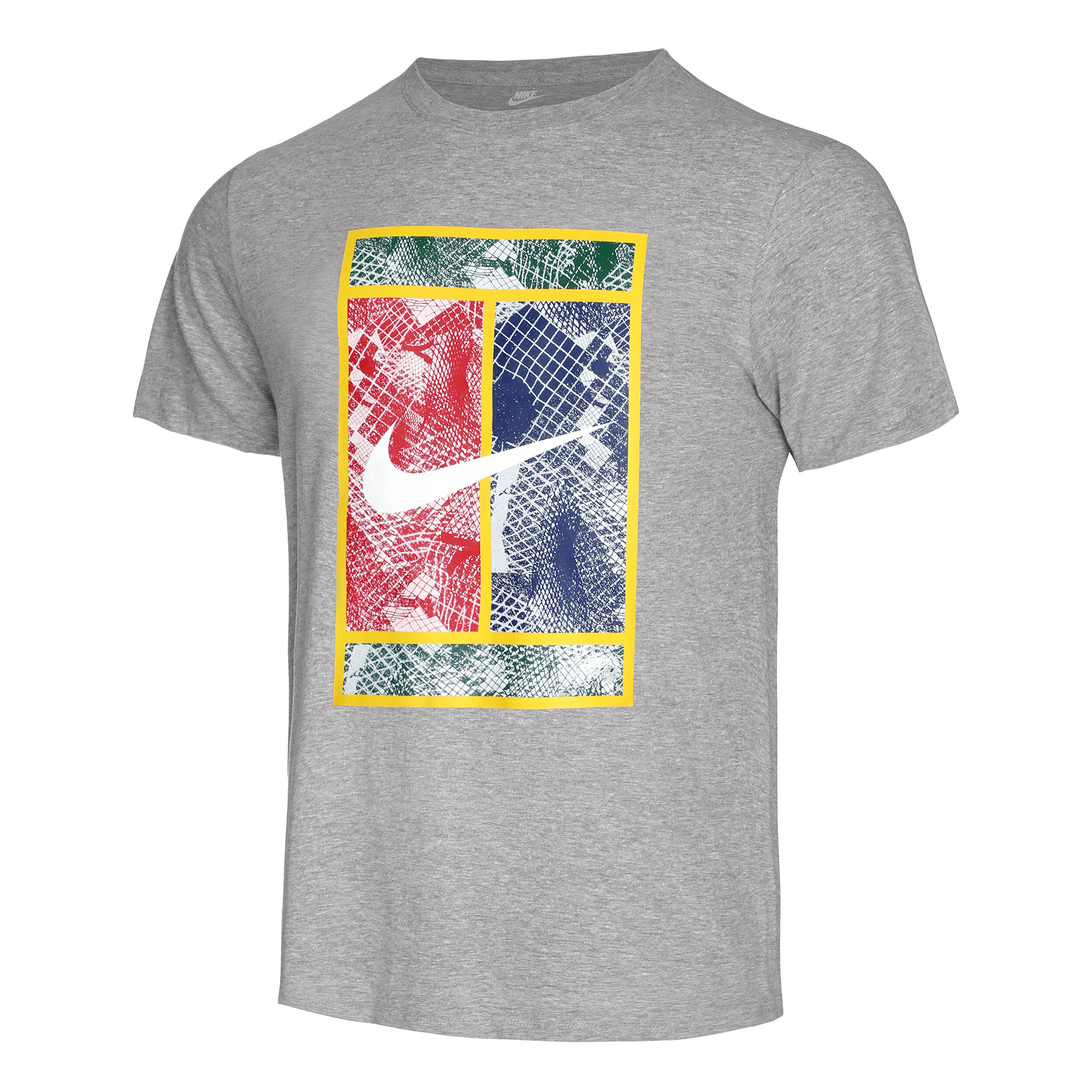 Buy Nike Court Heritage T Shirt Men Grey Multicoloured online Padel Point COM