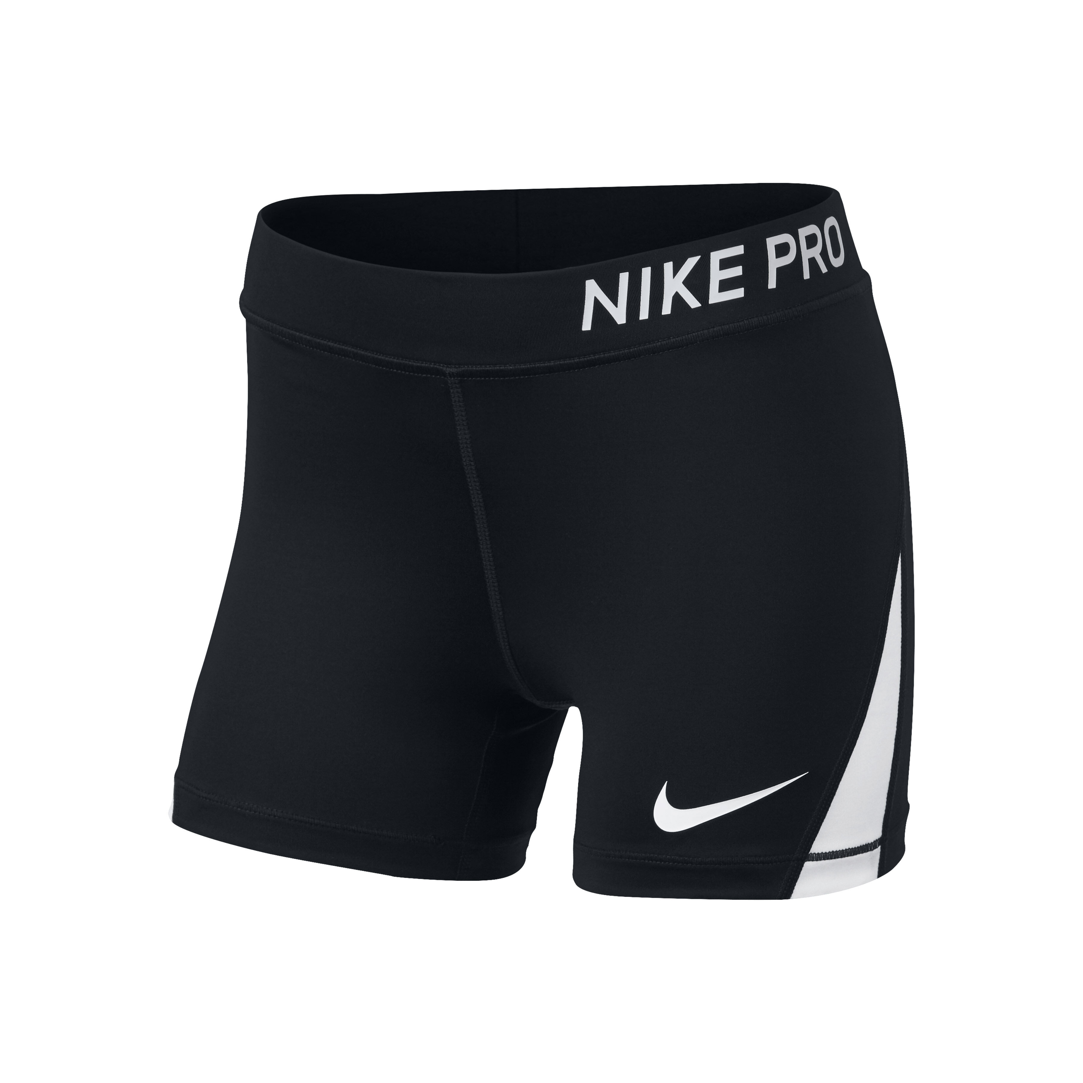 Buy Nike Pro Shorts Girls Black White online Padel Point COM