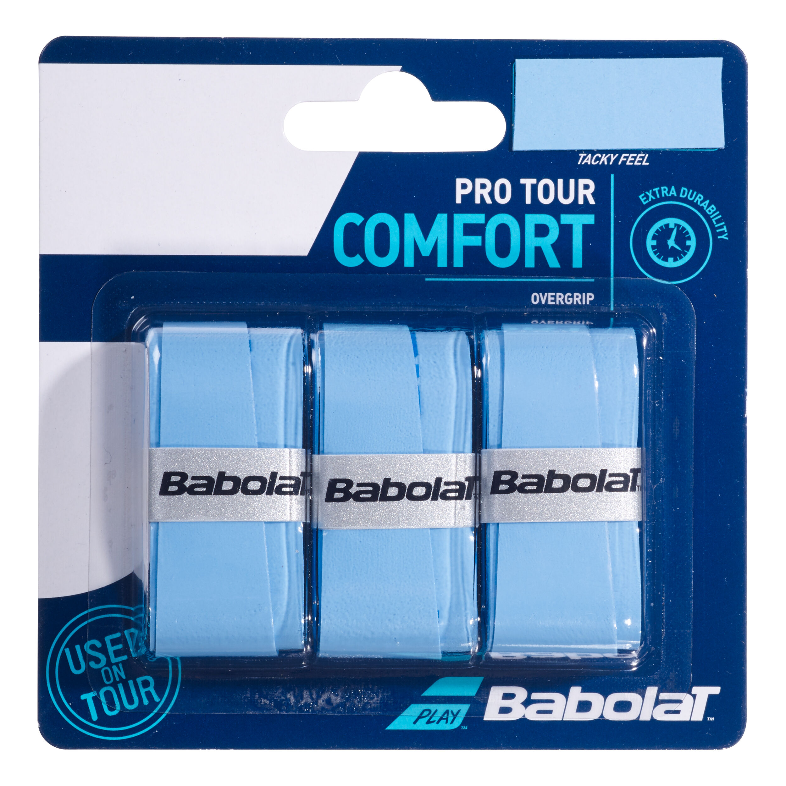 PACK OF 30 GRIPS WHITE BABOLAT PRO TOUR OVERGRIP RRP £80 