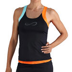 Endless Clothing Endless Race Tank Top Women-Black,Orange