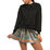 Long Goin' Daisy Pleated Skirt