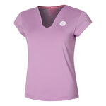 BIDI BADU Clothing BIDI BADU Spike V-Neck T-Shirt Women-Violet