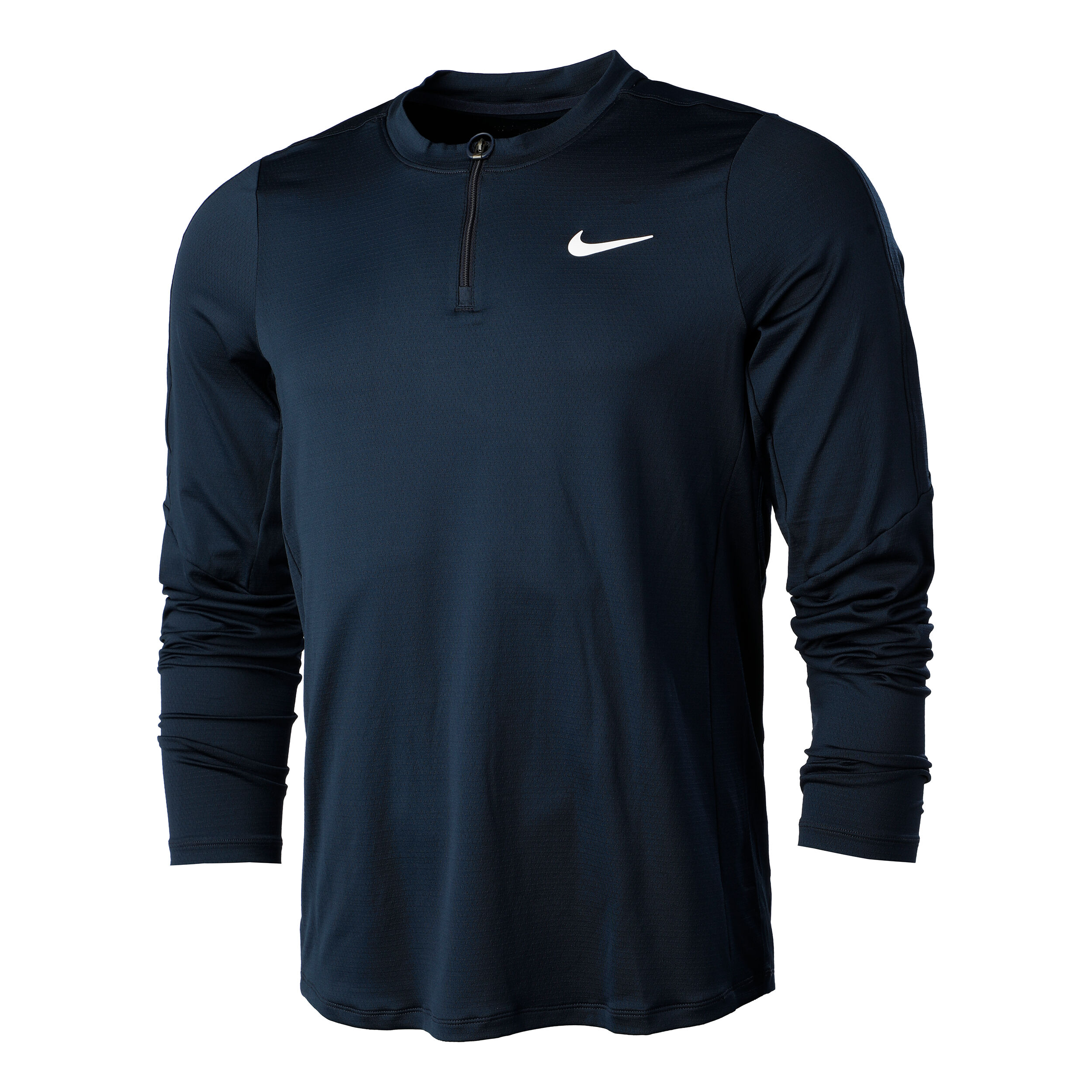 Dri Fit Advantage Half Zip Long Sleeve Men Dark Blue