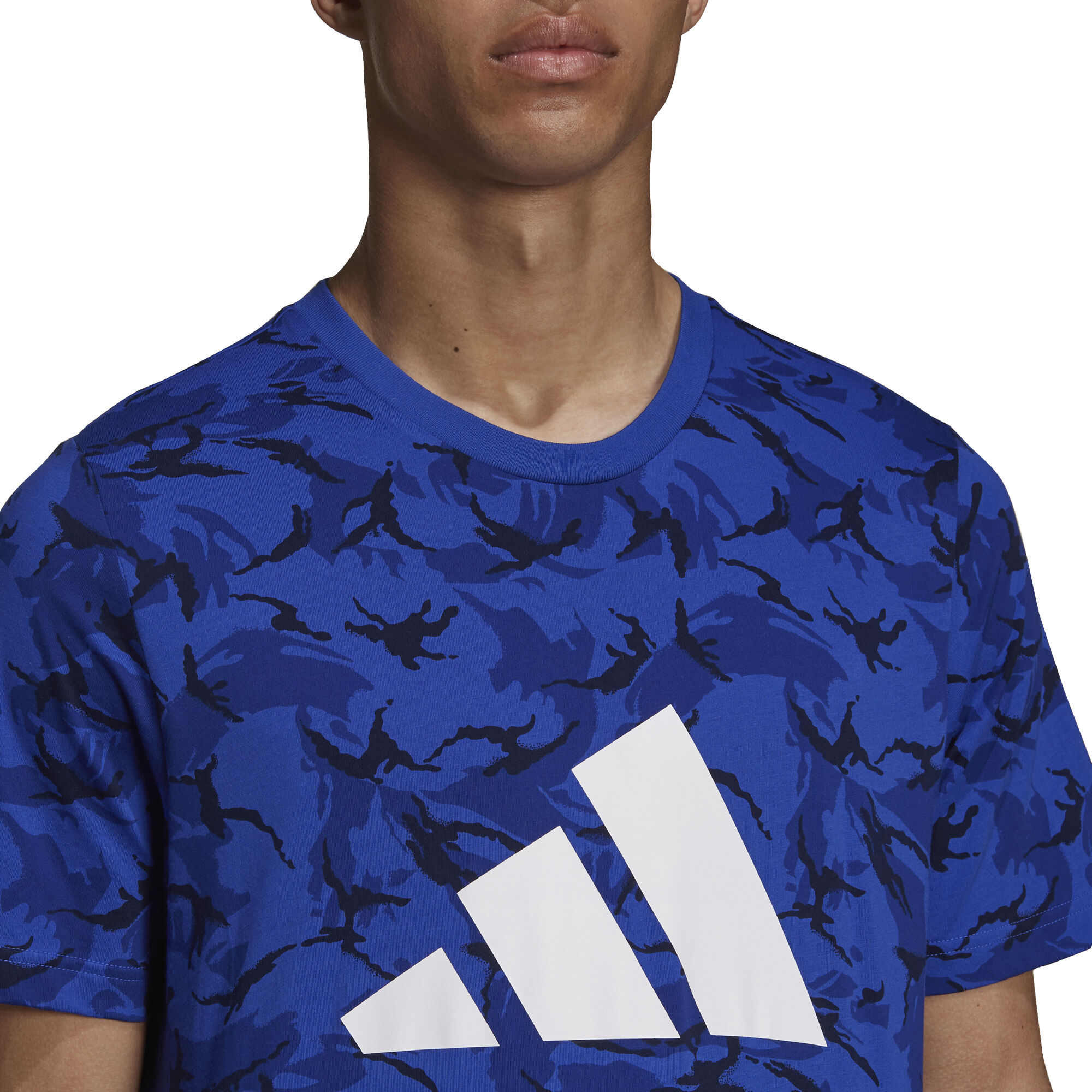 Adidas blue camo t shirt 2025