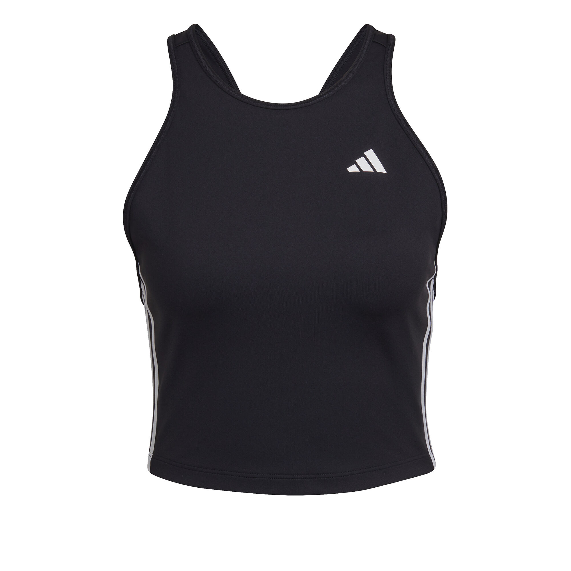 sammensmeltning gallon Tidsserier adidas AEROREADY Made For Training 3-Stripes Crop Tank Top Women - Black,  White online | Padel-Point