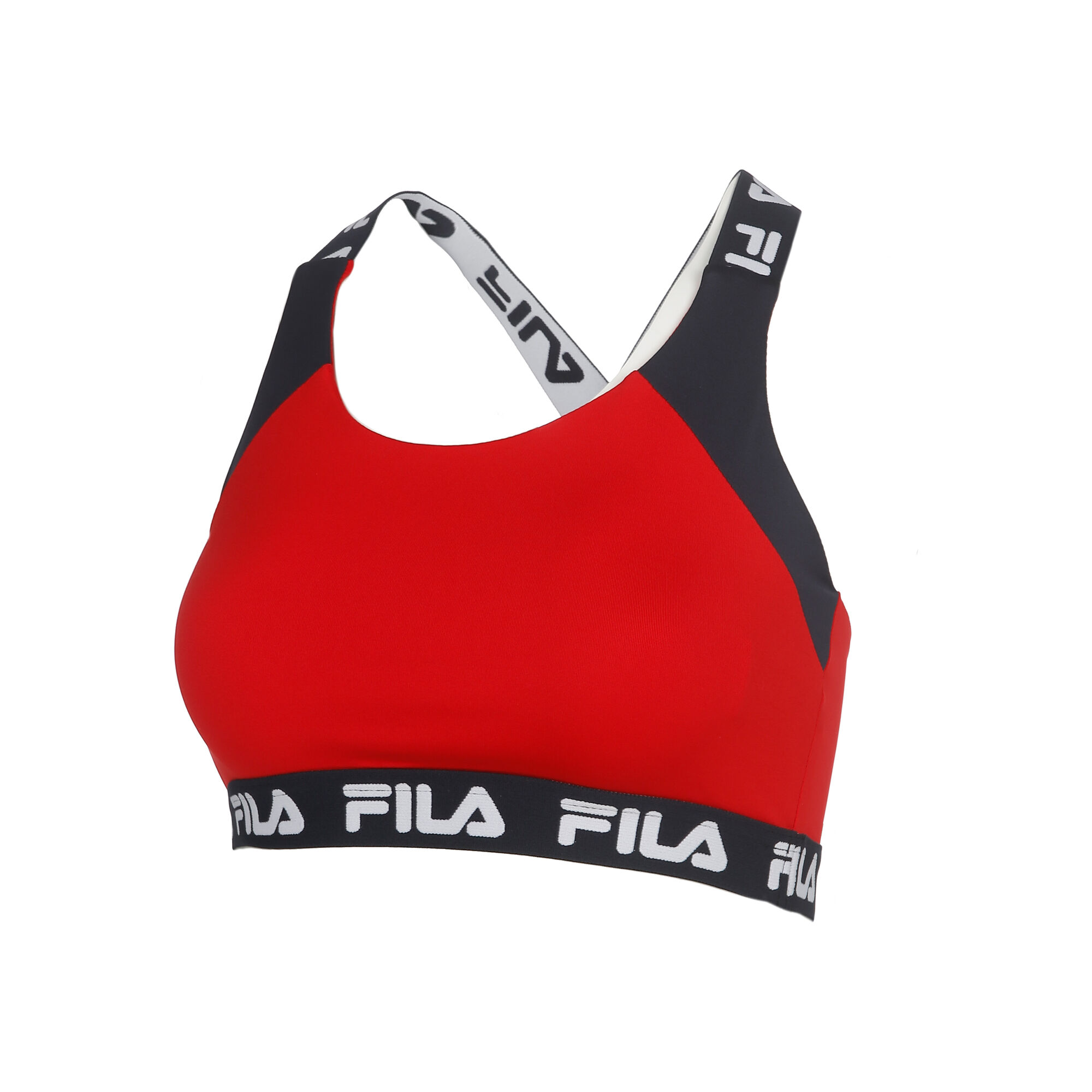Buy Fila B Sports Bras Women Red, Dark Blue online
