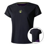 Quiet Please Clothing Quiet Please Perspectives Cross T-Shirt Women-Dark Blue