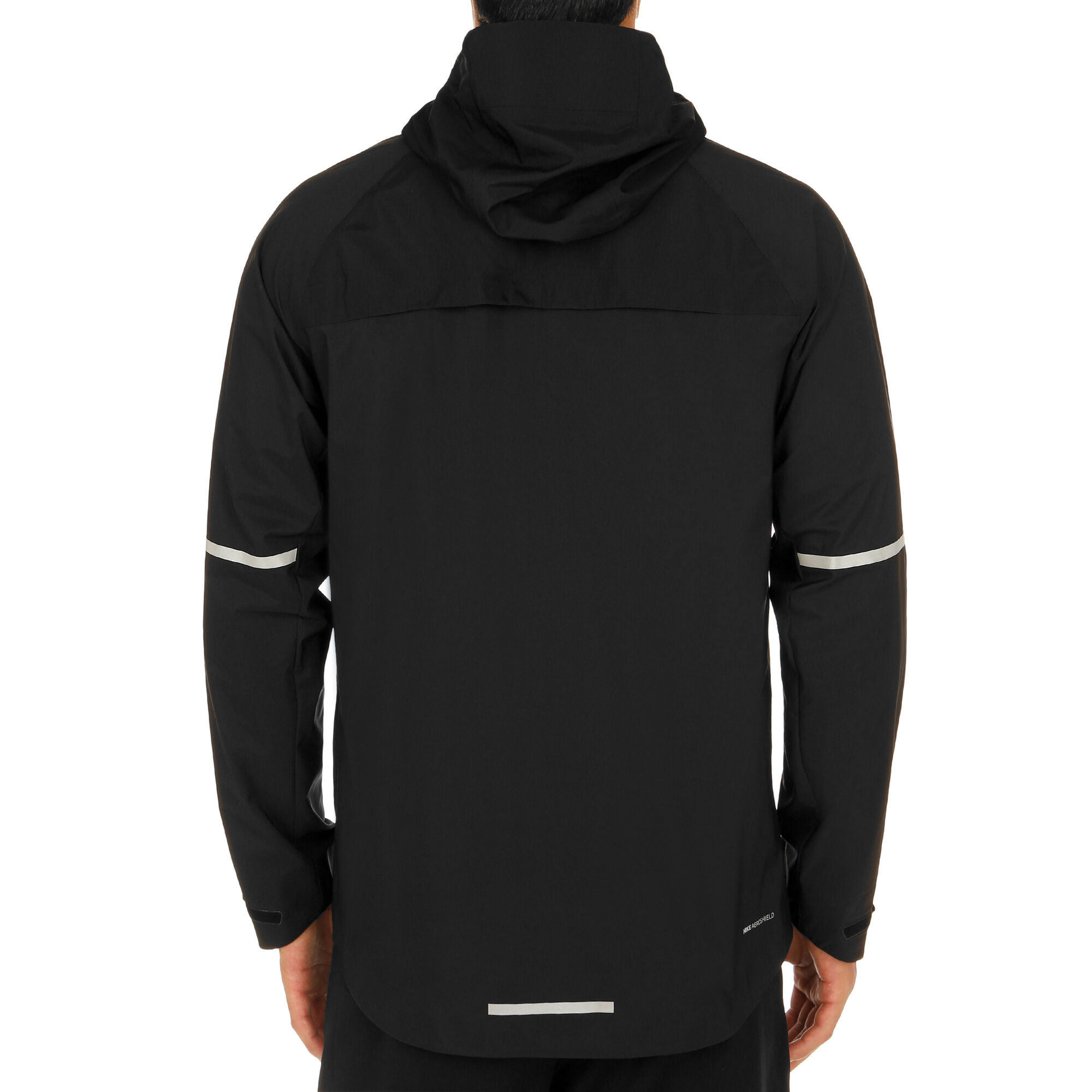 Zonal AeroShield Hooded Running Jacket - Black online | Padel-Point