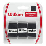 Wilson Overgrips Wilson Soft Overgrip 3 Pack-Black
