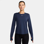 Nike Clothing Nike One Classic Dri-FIT Long sleeve Women - dark blue, white