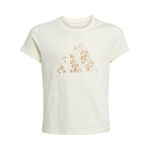 adidas Clothing adidas Animal Big Logo T-Shirt Girls-Cream