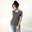 Essentials 3-Stripes Slim Tee Women