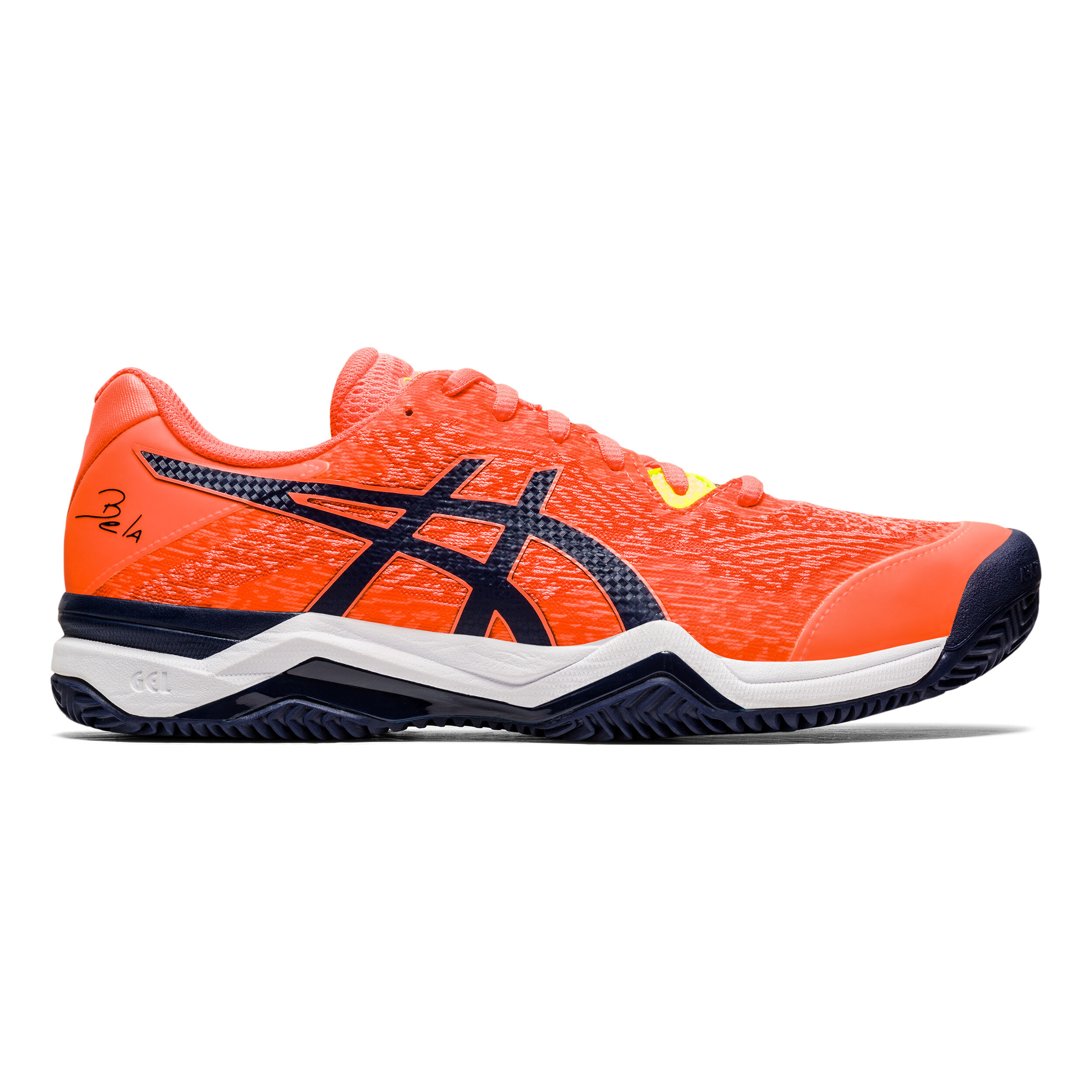 Gel Bela 7 Padel Shoe Men Orange Dark Blue