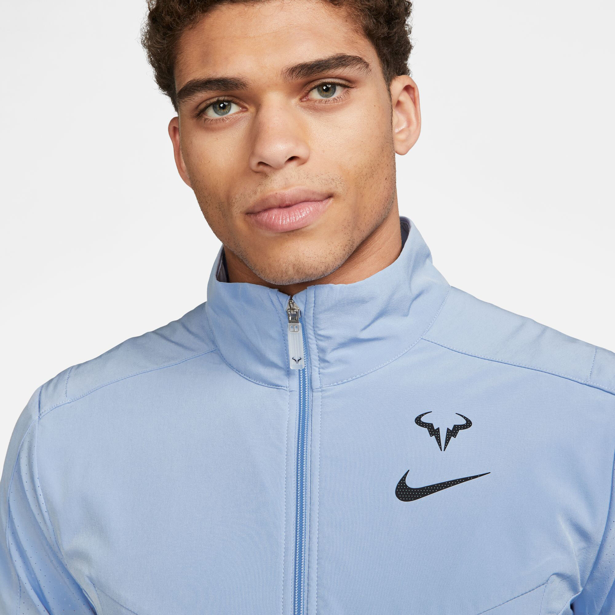 Nike dri hotsell fit jacket blue