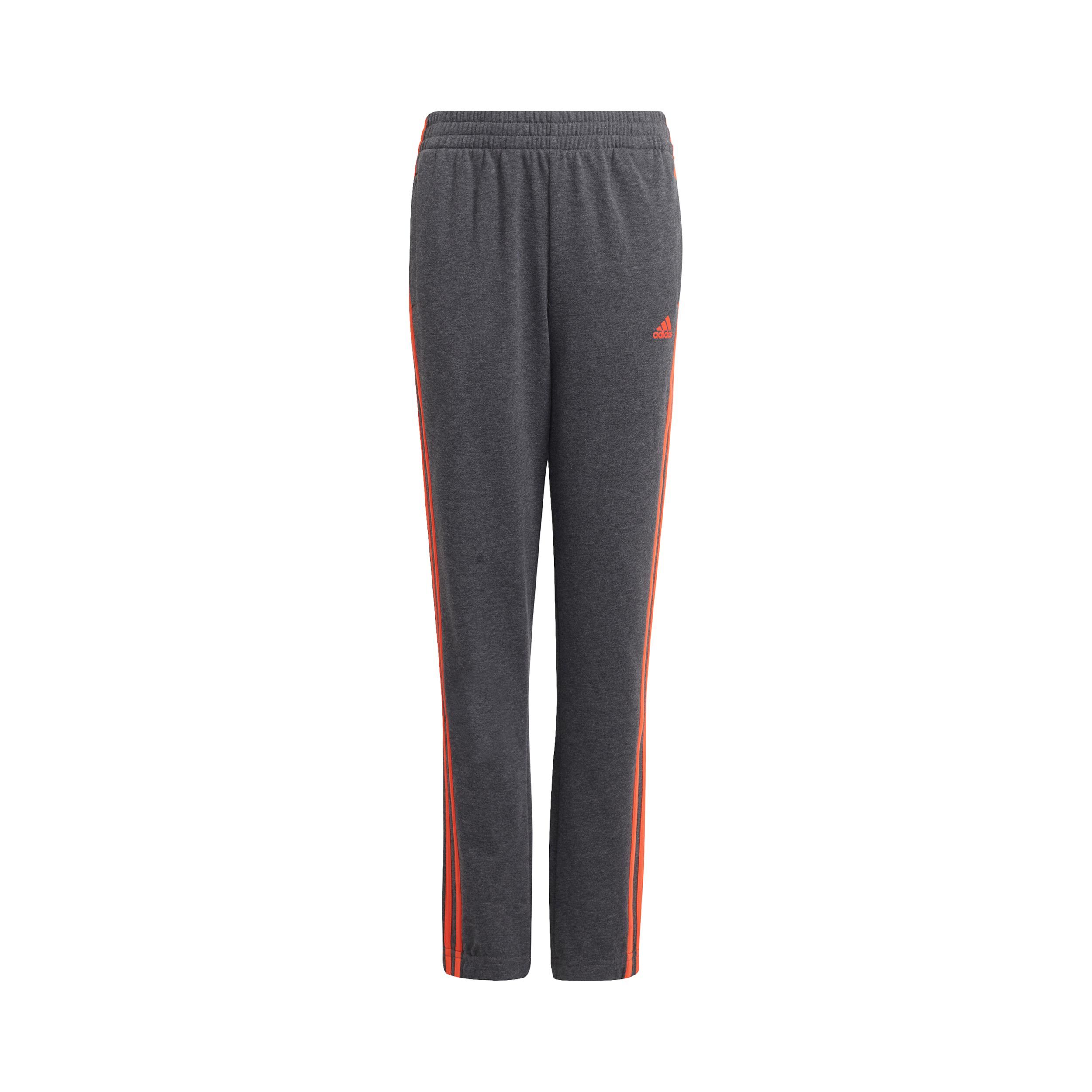 Grey adidas tracksuit boys on sale