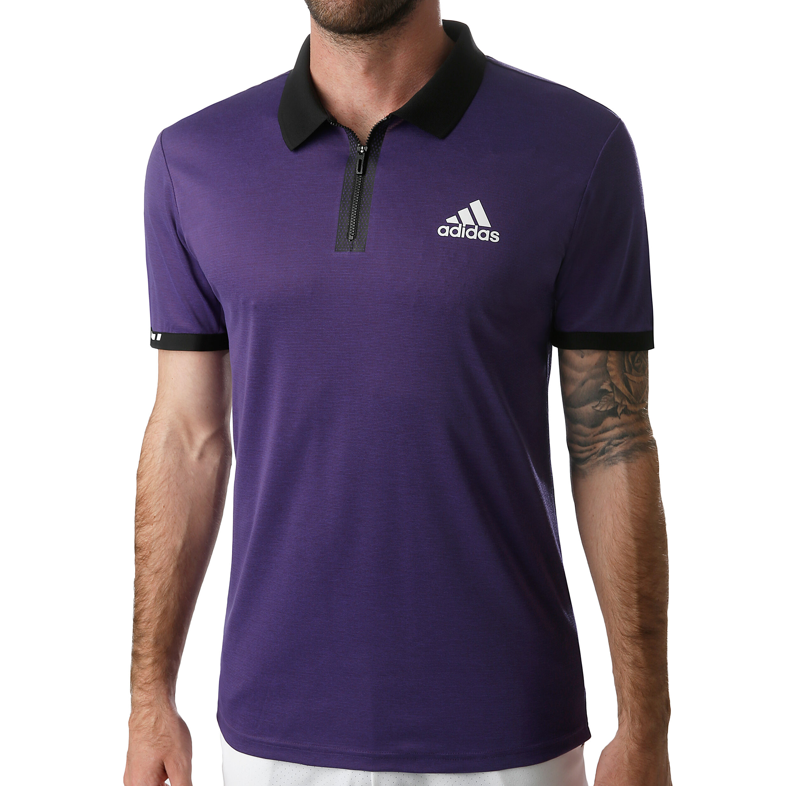 Adidas purple polo shirt new arrivals