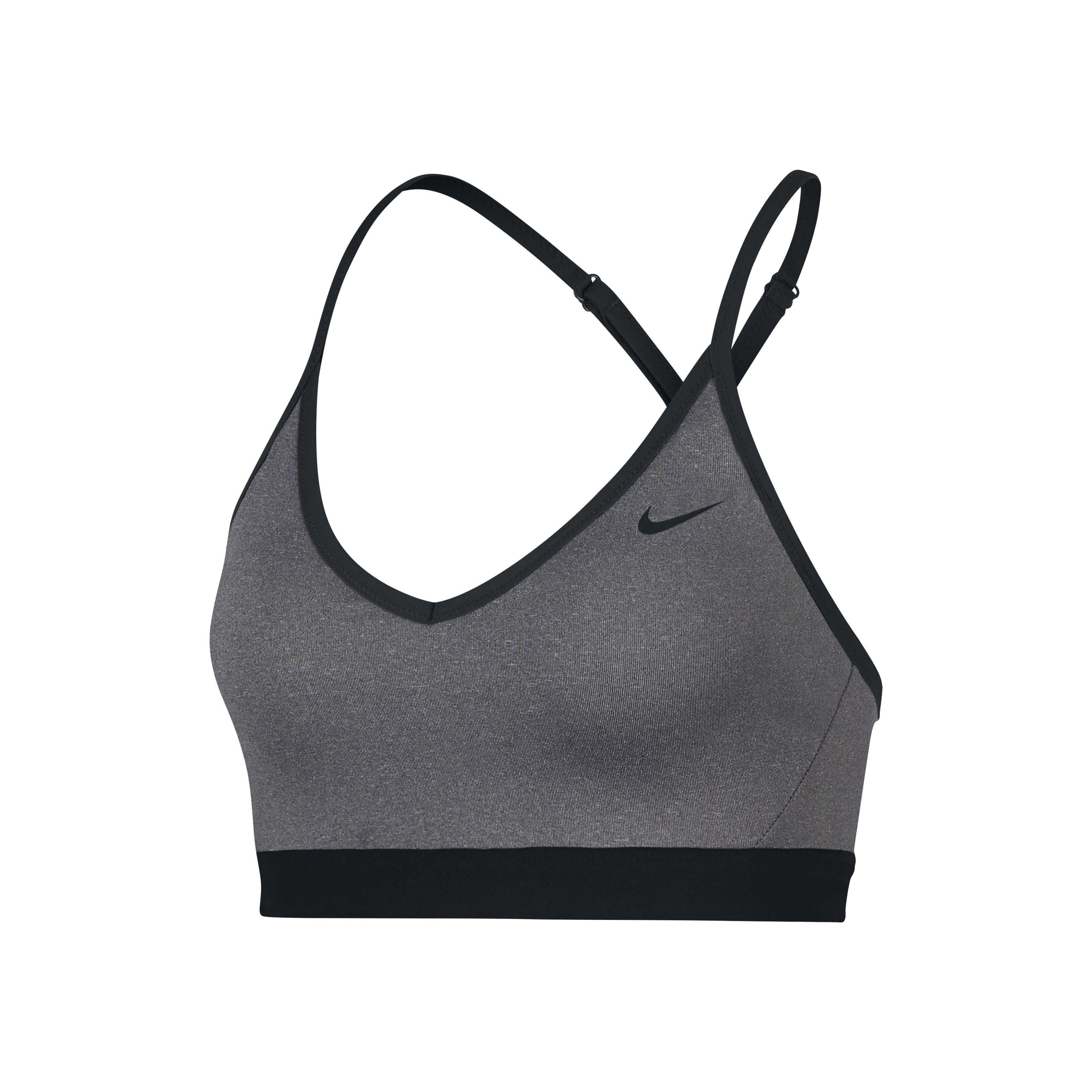 Amazon.com: Nike Women's Victory Shape Sports Bra Grey Black