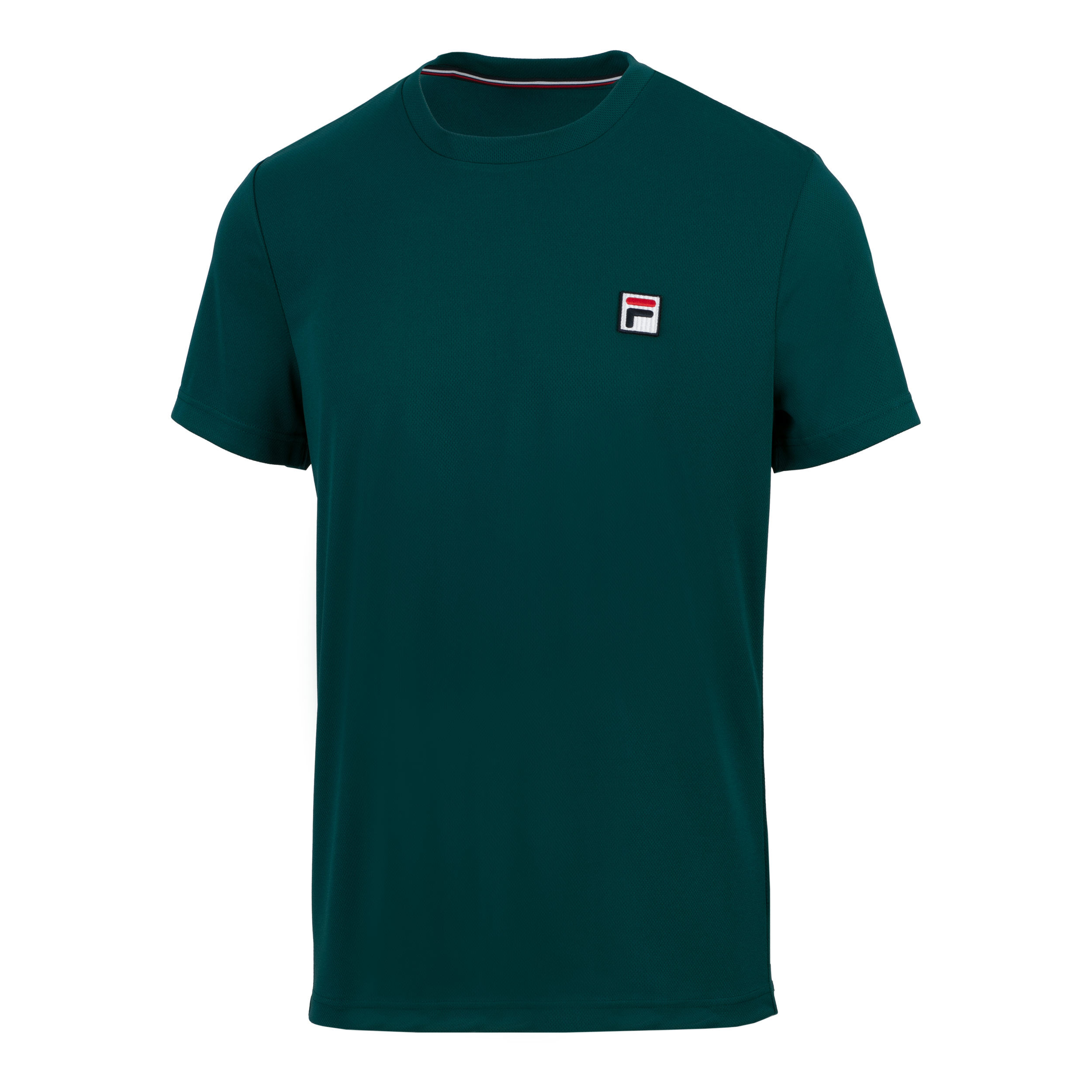 Dark green fila shirt discount