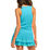 Floral Stitch V Tank