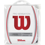 Wilson Overgrips Wilson  Pro Overgrip Sensation 12 Pack - black