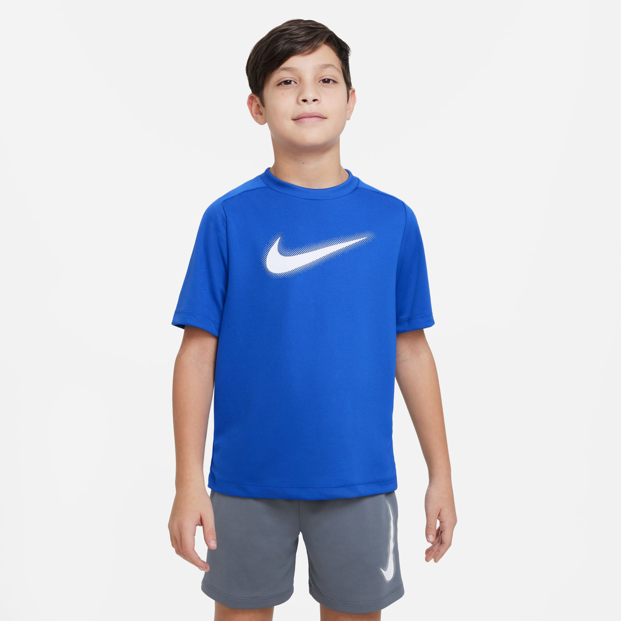 Blue nike sale t shirt