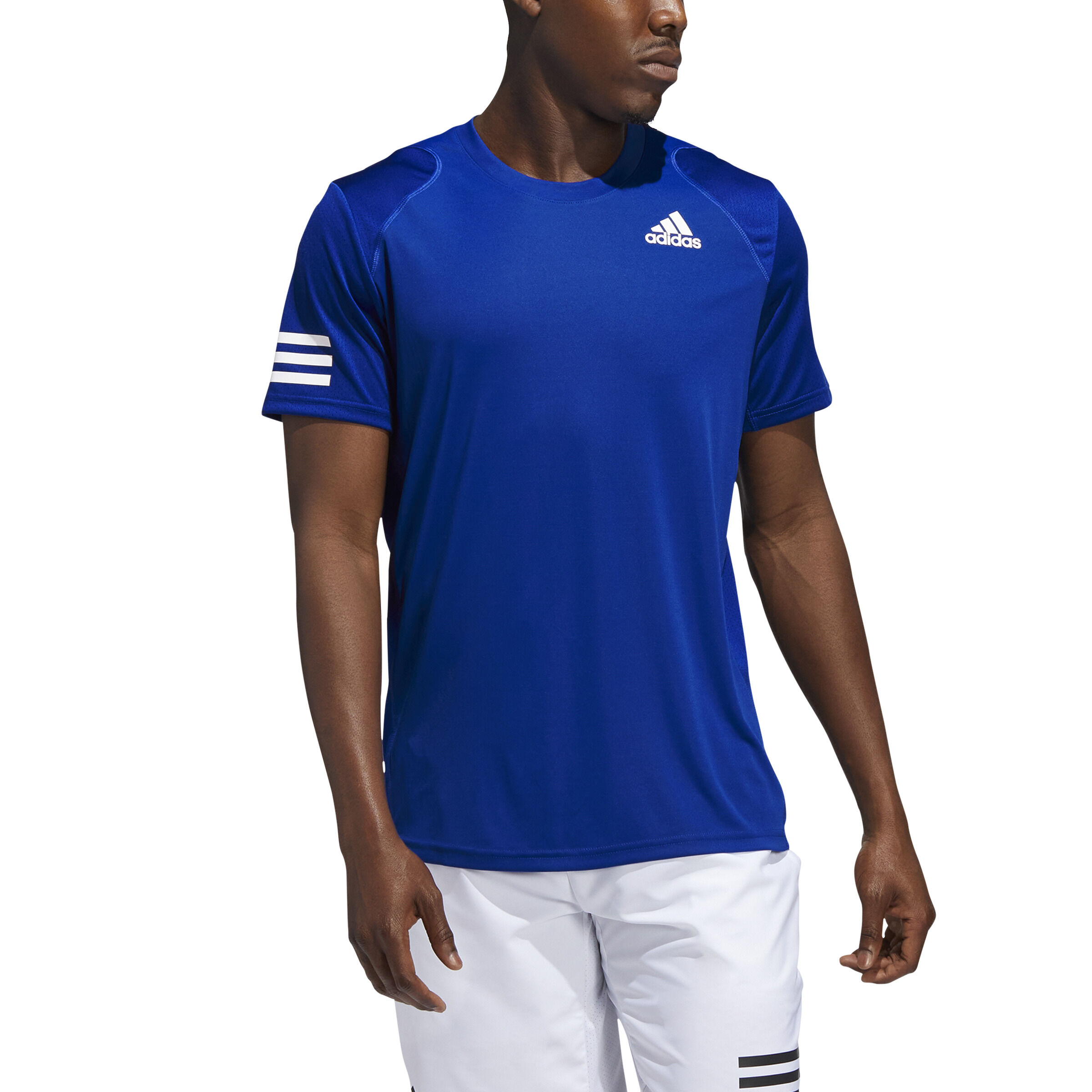 Adidas club shop 3 stripes tee