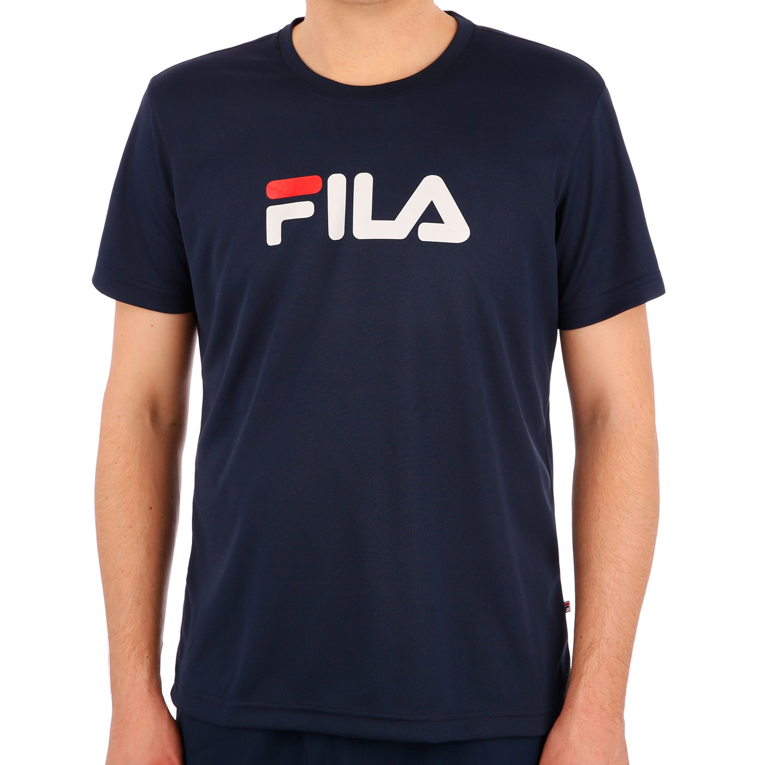 Blue fila t shirt Clearance
